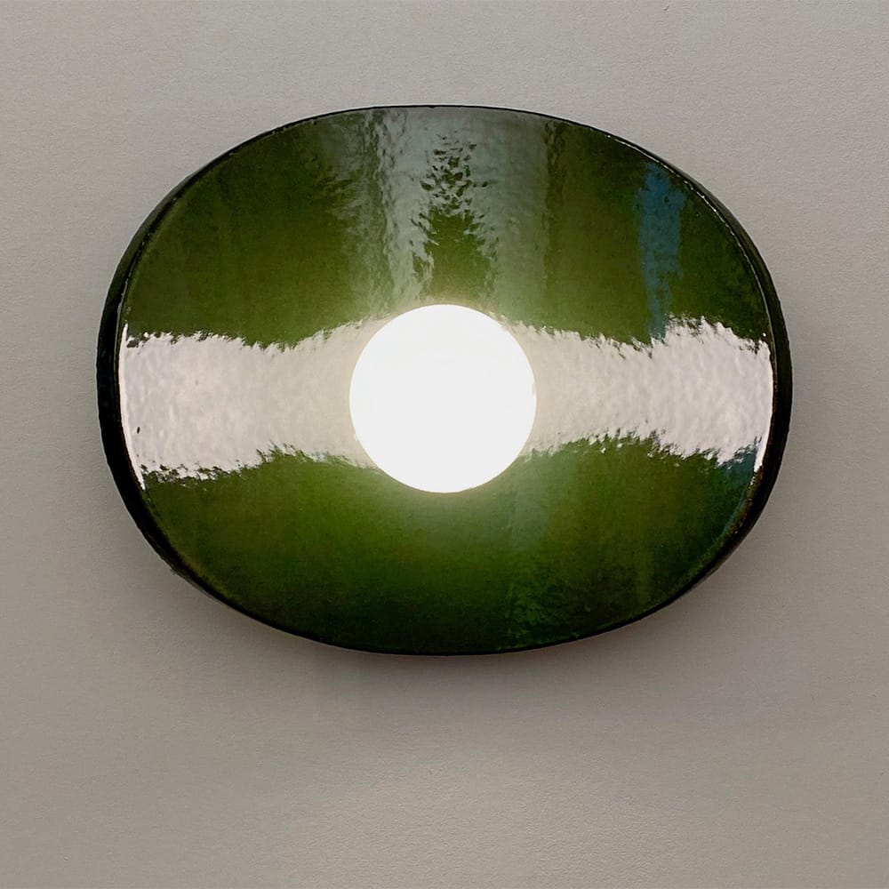 Interior Wall Light / Sconce Ellipse Small Glaze Wall Light