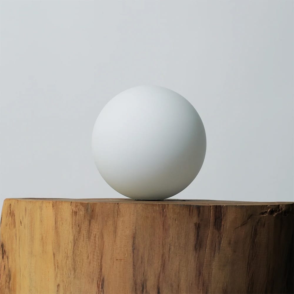 Interior Wall Light / Sconce Ember Orb Wall Light Opal Glass