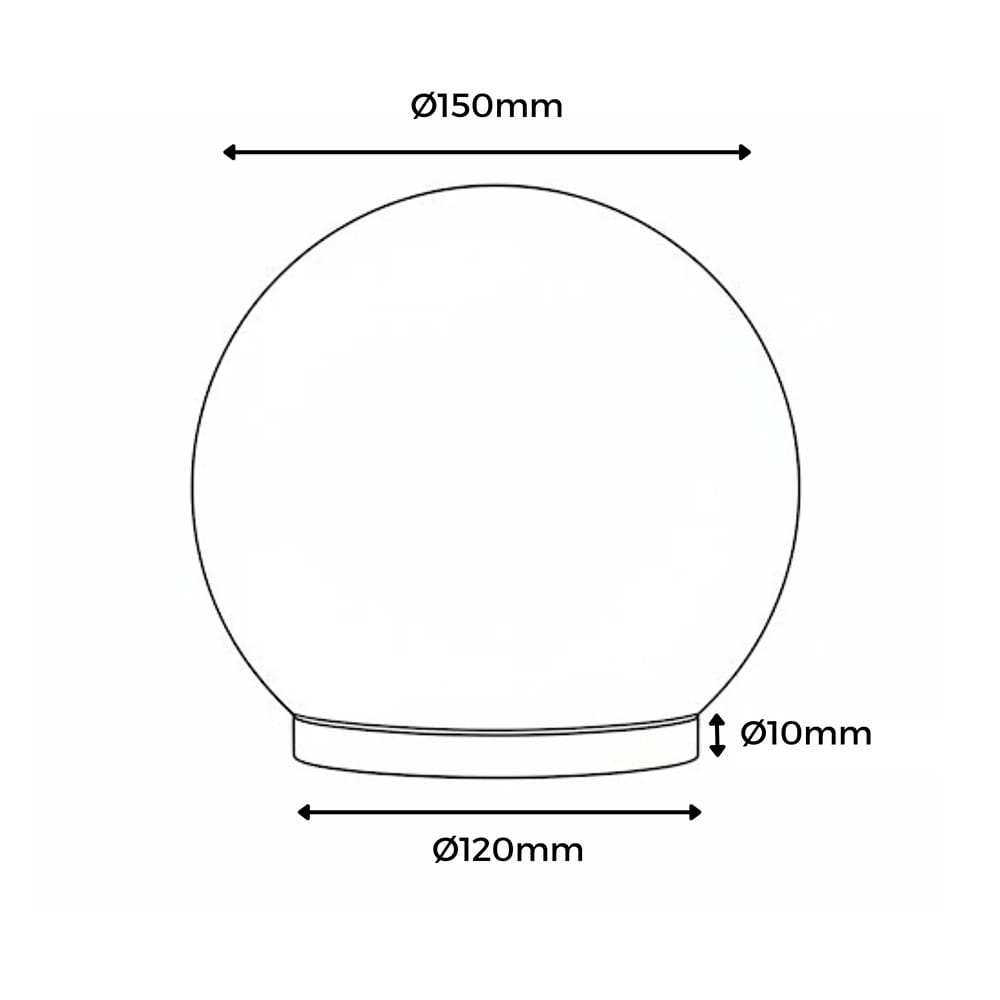 Exterior Wall Light Ember Outdoor Orb Wall Light