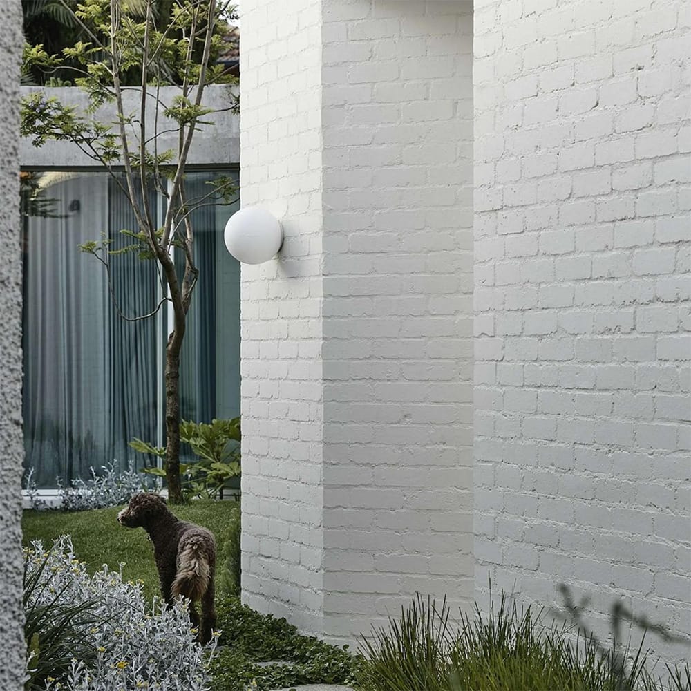 Exterior Wall Light Ember Outdoor Orb Wall Light
