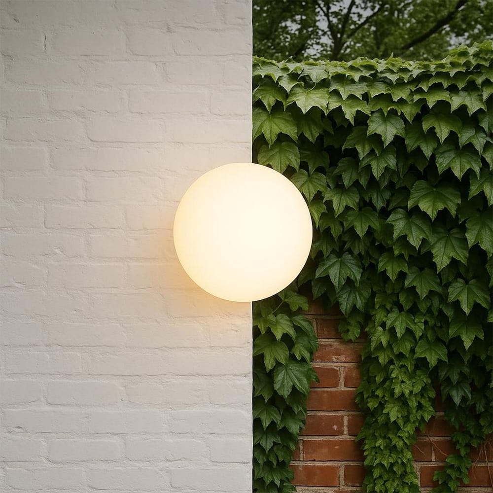 Exterior Wall Light Ember Outdoor Orb Wall Light
