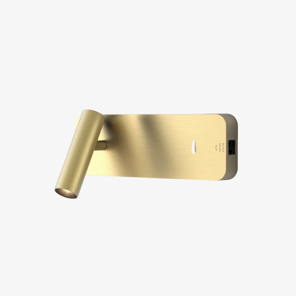 Bedside Wall Lights Enna Surface USB A+C Wall Light