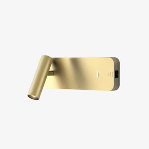 Bedside Wall Lights Enna Surface USB A+C Wall Light