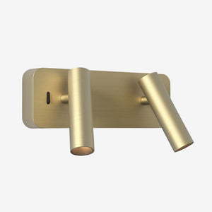 Bedside Wall Lights Enna Twin Wall Light