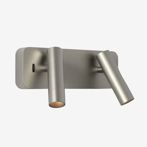 Bedside Wall Lights Enna Twin Wall Light