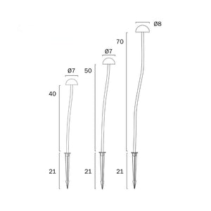 Exterior Spike Light Enoki Spike Light Kit 24V