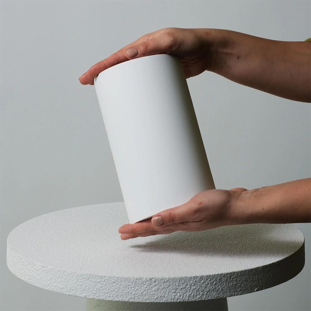 Interior Wall Light / Sconce Eon Plaster Curved Indoor Wall Light