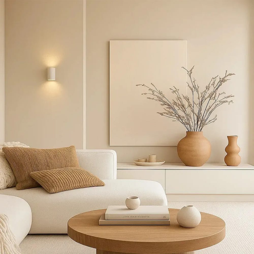 Interior Wall Light / Sconce Eon Plaster Curved Indoor Wall Light