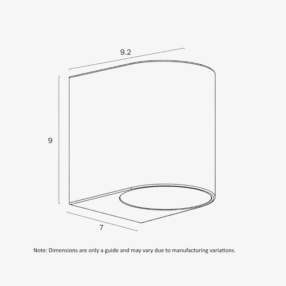 Exterior Wall Light Eos II Exterior 1 Wall Light