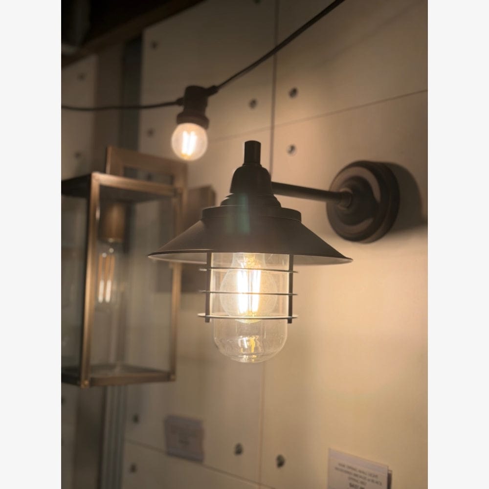 Exterior Wall Light Epping Wall Light - Weathered Bronze - CLEARANCE - (Ex-display)