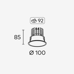 Recessed EQ Comfort Down Light