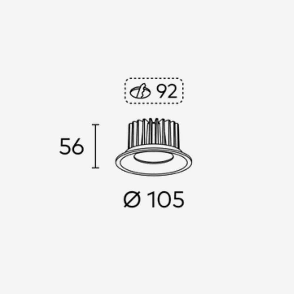 Recessed EQ Essential Down Light
