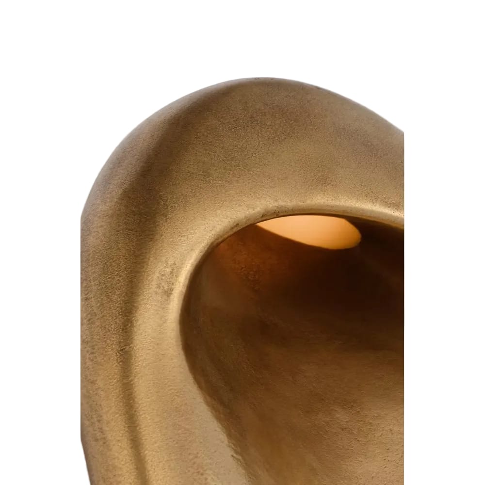 Interior Wall Light / Sconce Esculpa 14" Rounded Wall Light