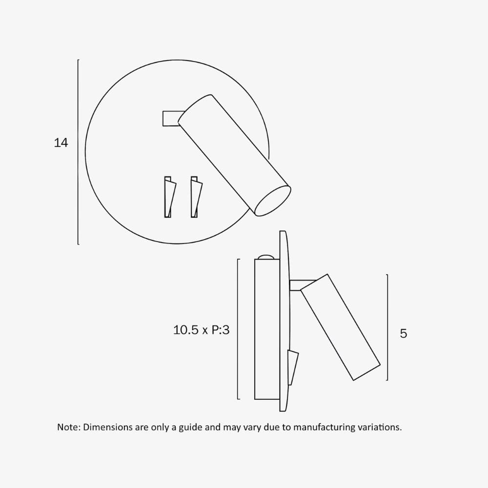 Bedside Wall Lights Esra Wall Light