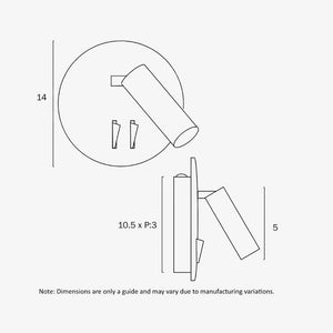 Bedside Wall Lights Esra Wall Light