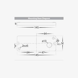 Exterior Wall Light Essil 5W Up & Down Wall Light - 12V