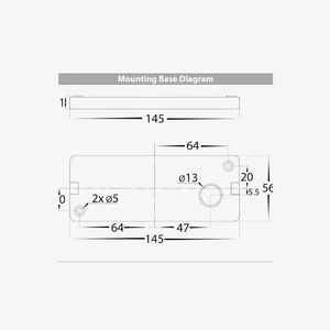 Exterior Wall Light Essil 6W Fixed Down Wall Light