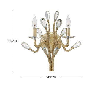 Interior Wall Light / Sconce Eve Medium 2 Light Sconce