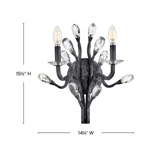 Interior Wall Light / Sconce Eve Medium 2 Light Sconce