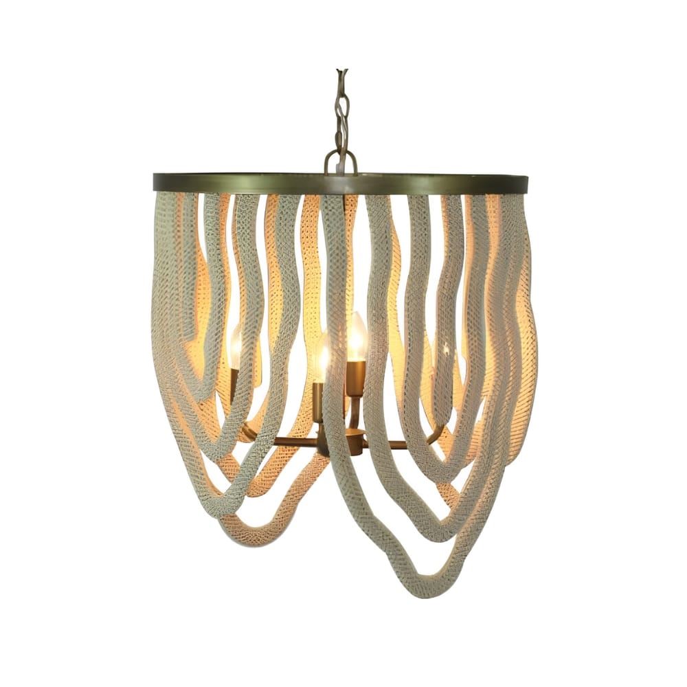 Chandelier Evita Beaded Chandelier - Clearance (Supplier Excess Stock)