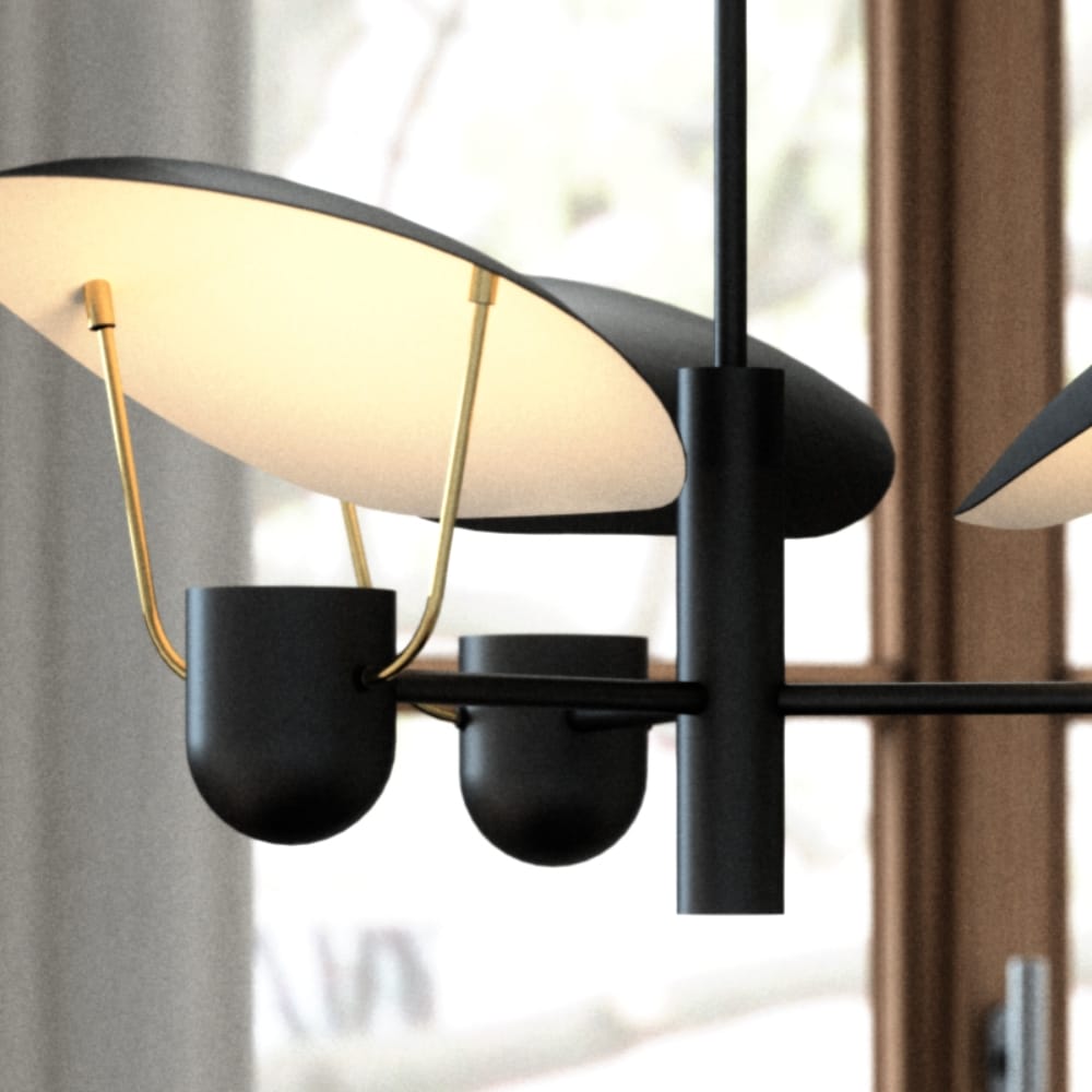 Interior Pendant Fabiola 3-Light Pendant (Excess Stock)