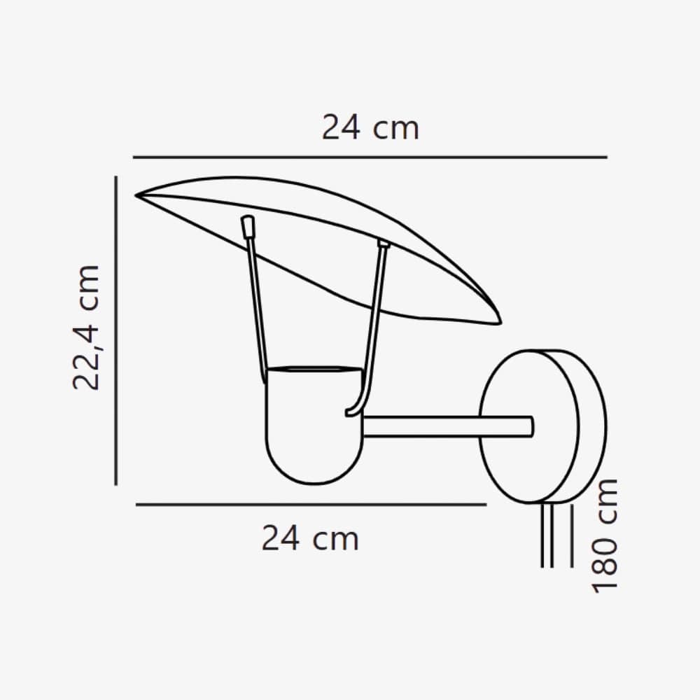 Bedside Wall Lights Fabiola Wall Light
