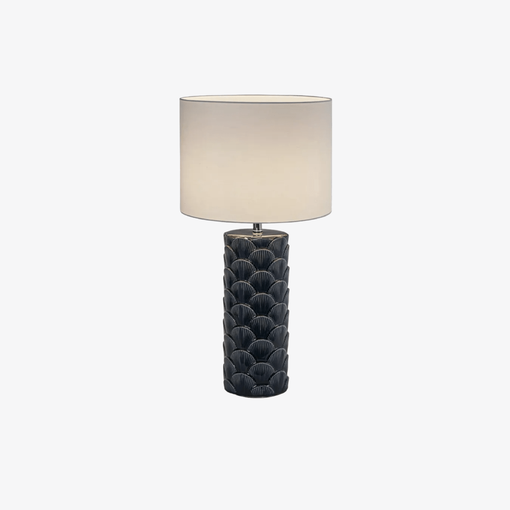 Table Lamps FAN SHELL TABLE LAMP & SHADE