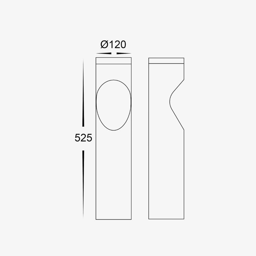 Bollards Fedor 525 Bollard