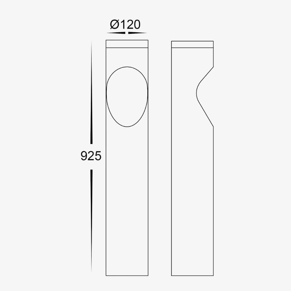 Bollards Fedor 925 Bollard