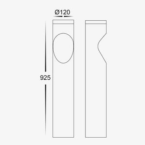 Bollards Fedor 925 Bollard