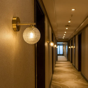 Interior Wall Light / Sconce Felton 1-Light Wall Light - Antique Gold