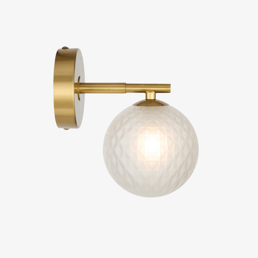 Interior Wall Light / Sconce Felton 1-Light Wall Light - Antique Gold