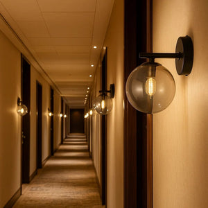 Interior Wall Light / Sconce Felton 1-Light Wall Light - Black