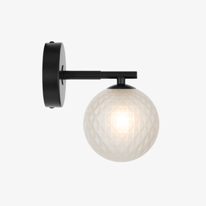 Interior Wall Light / Sconce Felton 1-Light Wall Light - Black