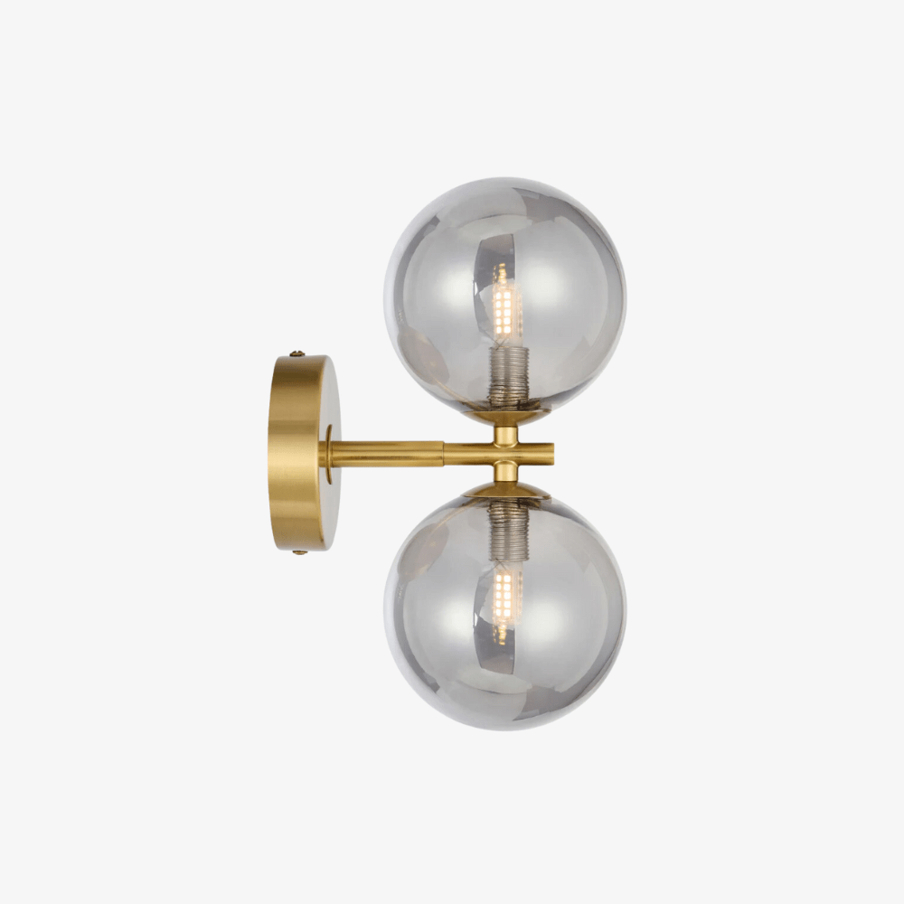 Interior Wall Light / Sconce Felton 2-Light Wall Light - Antique Gold