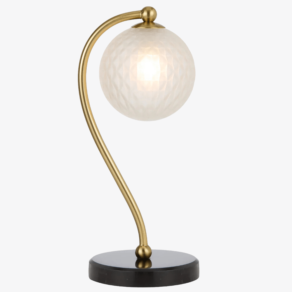 Table Lamps Felton Table Lamp Black Marble