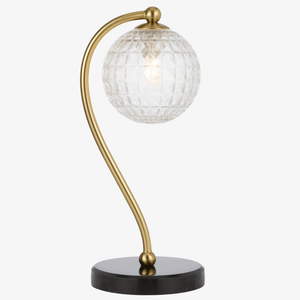 Table Lamps Felton Table Lamp Black Marble