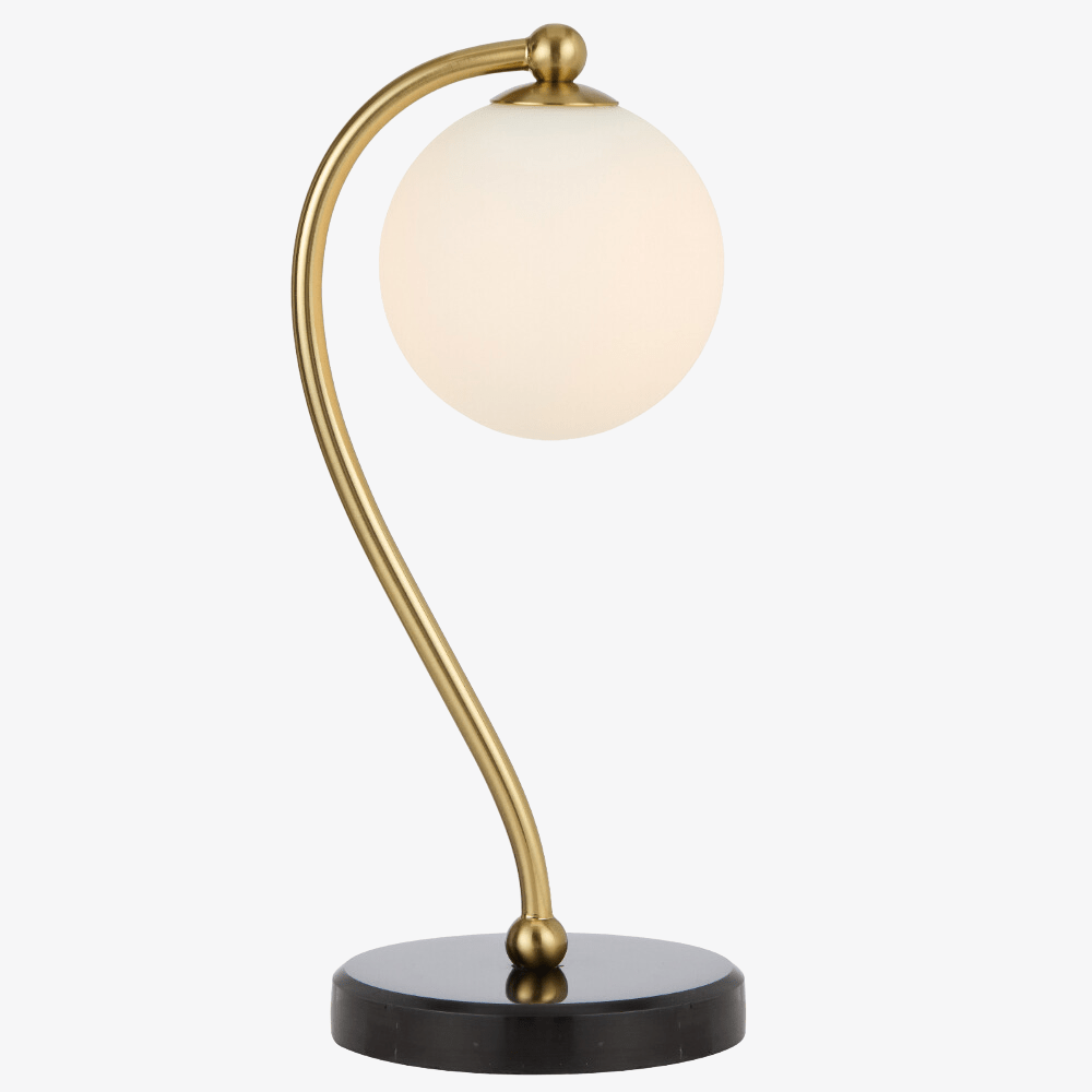 Table Lamps Felton Table Lamp Black Marble