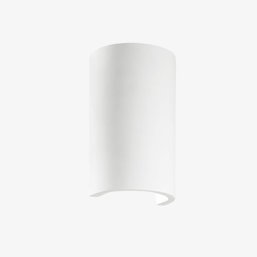 Interior Wall Light / Sconce Flash Gesso Ap1 Round Wall Light