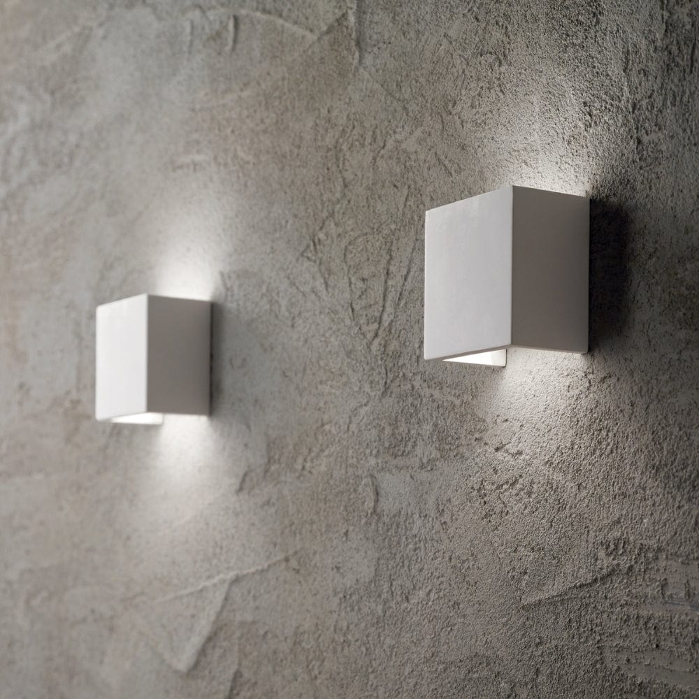 Interior Wall Light / Sconce Flash Gesso Ap1 Small Wall Light