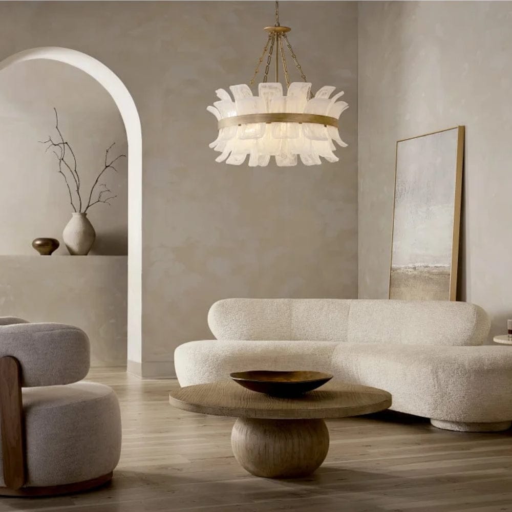 Chandelier Fleur Medium Drum Chandelier