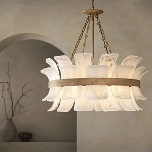 Chandelier Fleur Medium Drum Chandelier
