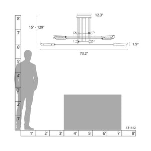 Interior Pendant Flight 10 Light Pendant
