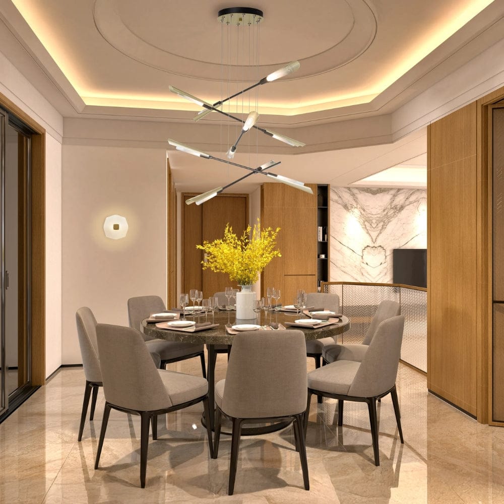 Interior Pendant Flight 10 Light Small Pendant