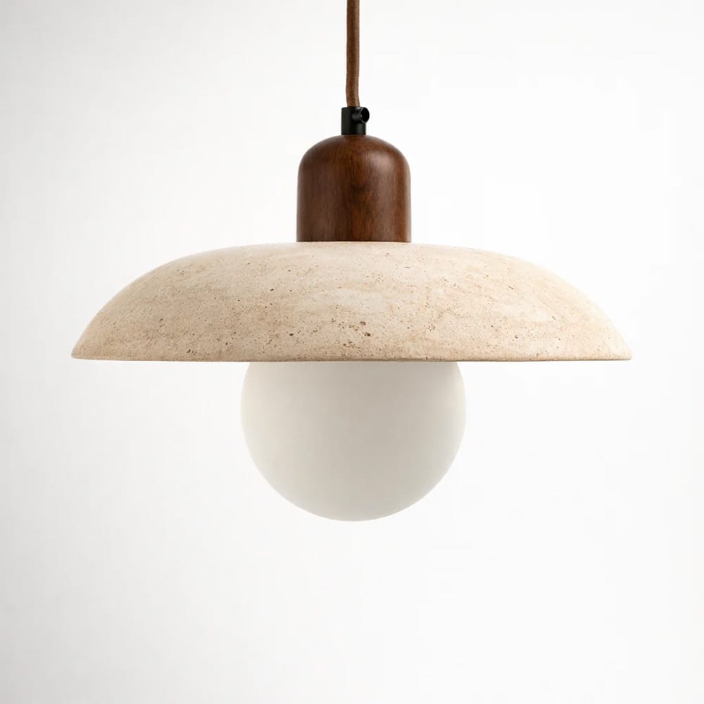 Interior Pendant Flint Natural Stone Pendant Light
