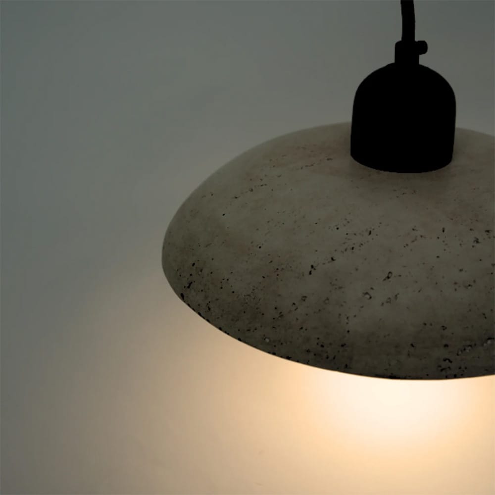 Interior Pendant Flint Natural Stone Pendant Light