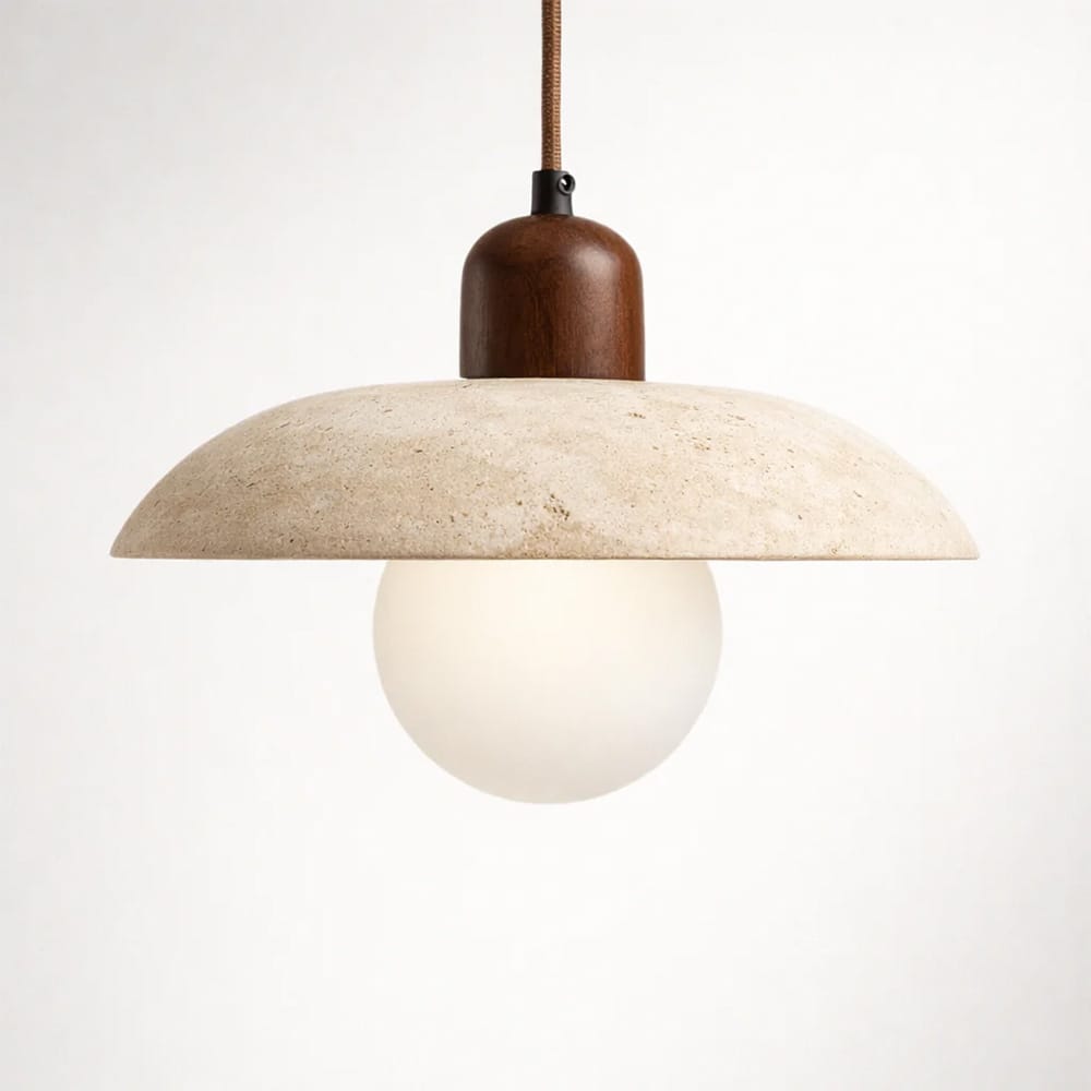 Interior Pendant Flint Natural Stone Pendant Light