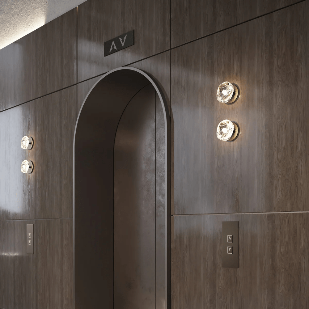 Interior Wall Light / Sconce Flo Round Indoor Wall Sconce