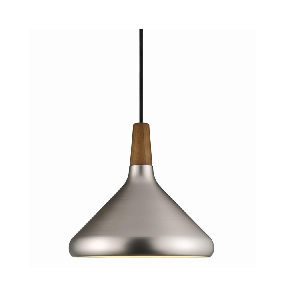 Interior Pendant Float 27cm Pendant Brushed Steel (Excess Stock)