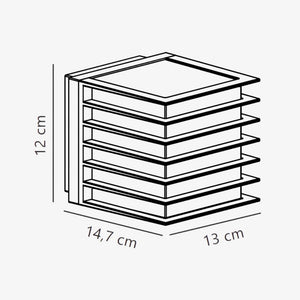 Exterior Wall Light Fluctus 13 Wall Light